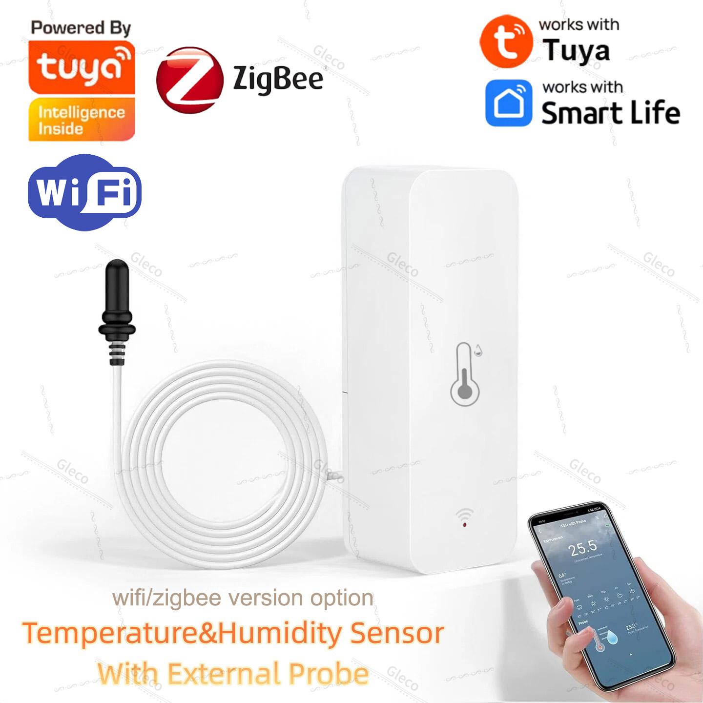 Aquarium Planted Aquarium - Tuya Wifi Zigbee Temperature and Humidity