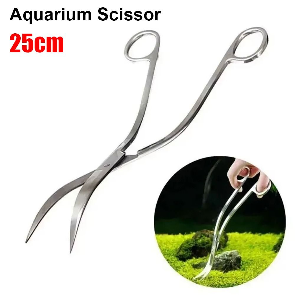 Planted Aquarium Tools - 1Pcs Stainless Steel Aquarium Scissor Straight
