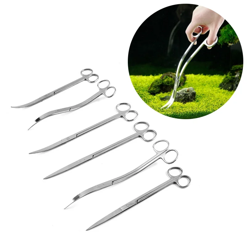 Planted Aquarium Tools - Aquarium Scissor Tools Fish Tank Tweezer