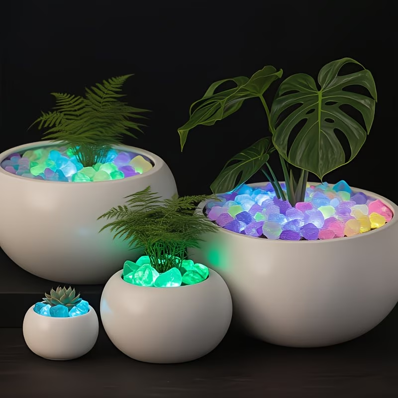 300PCS Luminous Pebble Set,0.9 - Aquarium Planted Aquarium recension och pris