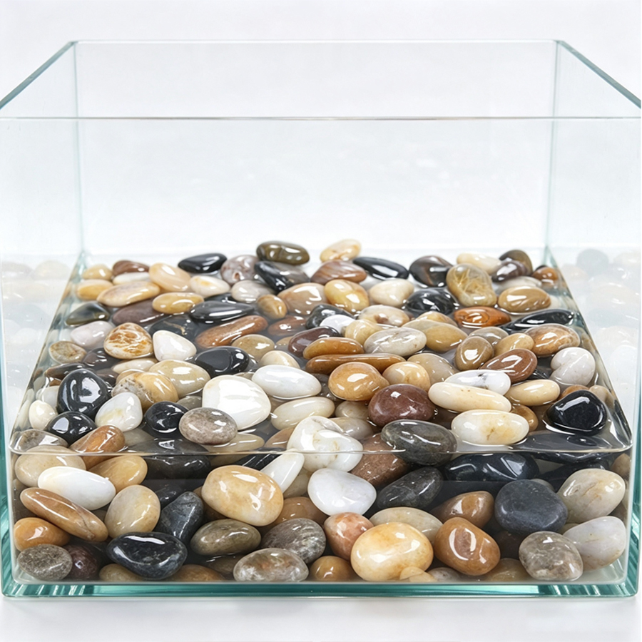 300-700g Smooth River Pebbles, - Aquarium Planted Aquarium recension och pris