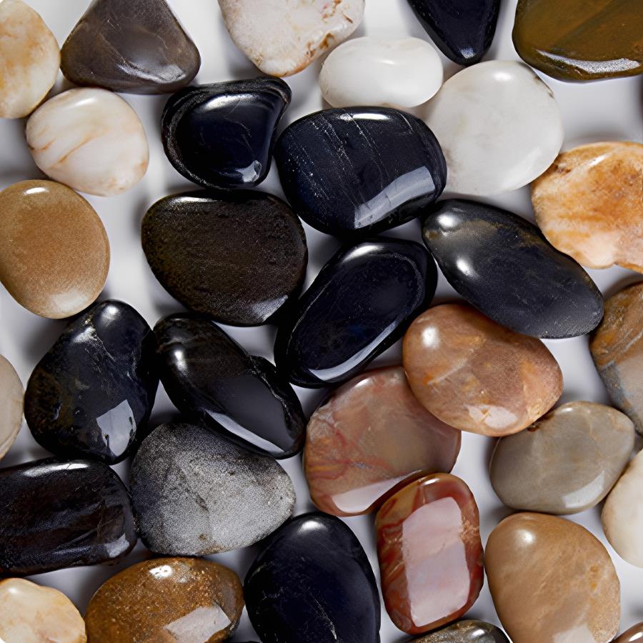 300-700g Smooth River Pebbles, - Aquarium Planted Aquarium recension och pris