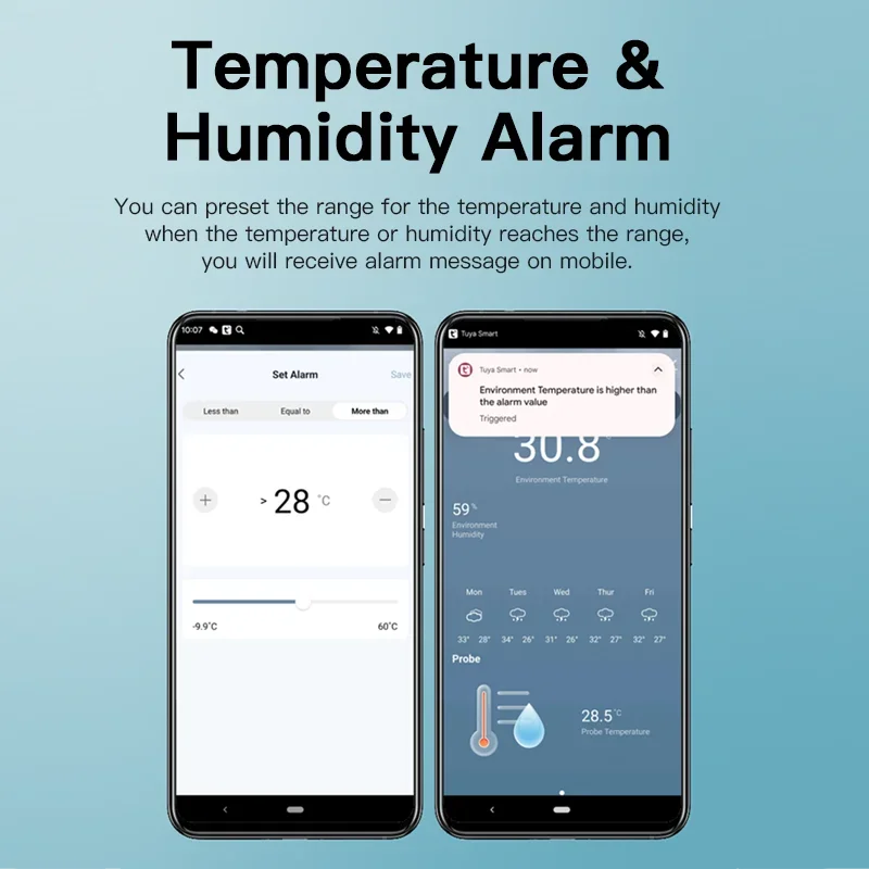 Tuya WiFi Temperature Humidity - Aquarium Planted Aquarium recension och pris
