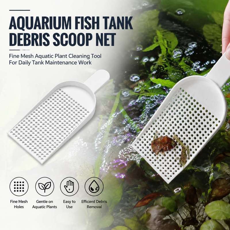 Aquarium Fish Tank Debris Scoo - Planted Aquarium Tools recension och pris