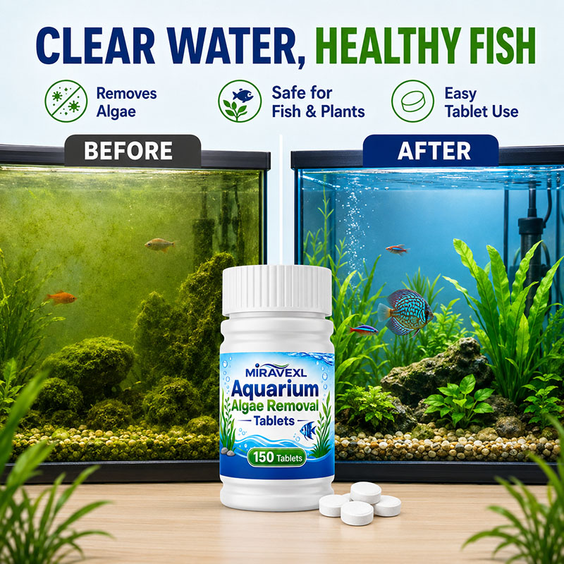 MIRAVEXL 150 Aquarium Algae Re - Aquarium Plant Vitamins recension och pris