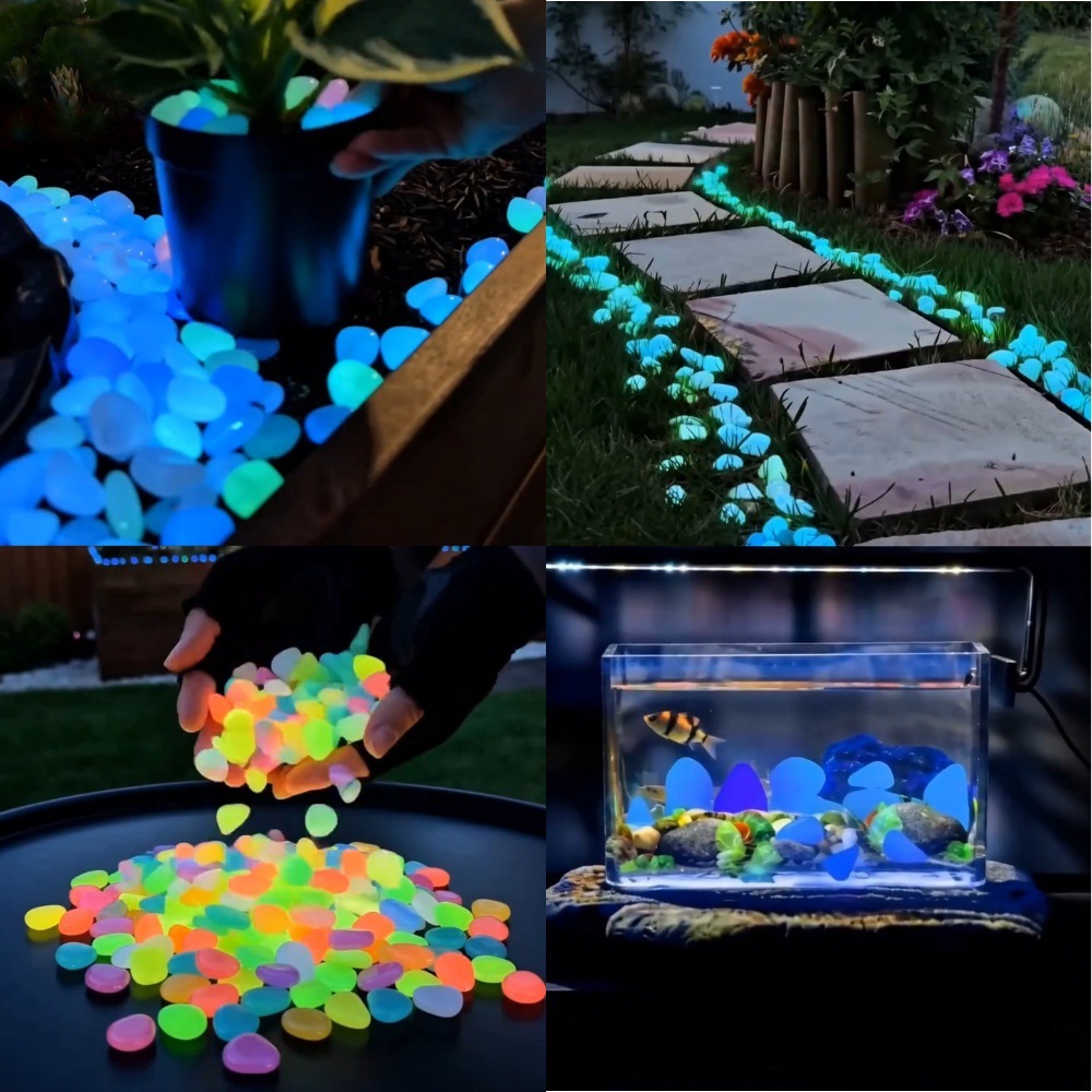 Colorful Glow In The Dark Lumi - Aquarium Planted Aquarium recension och pris