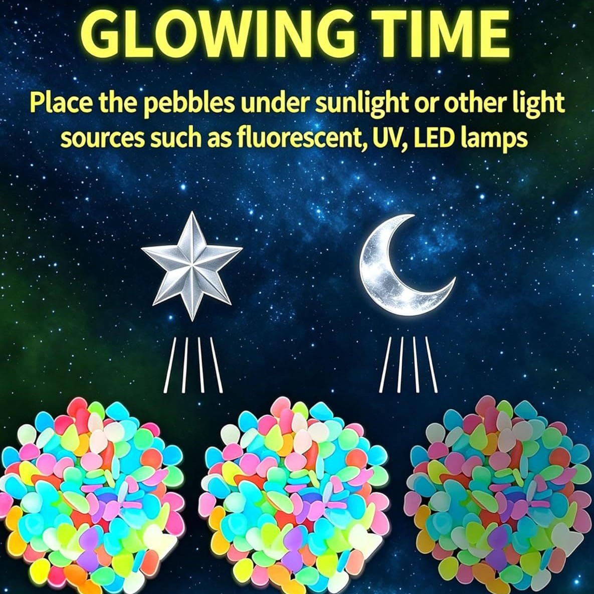 Colorful Glow In The Dark Lumi - Aquarium Planted Aquarium recension och pris