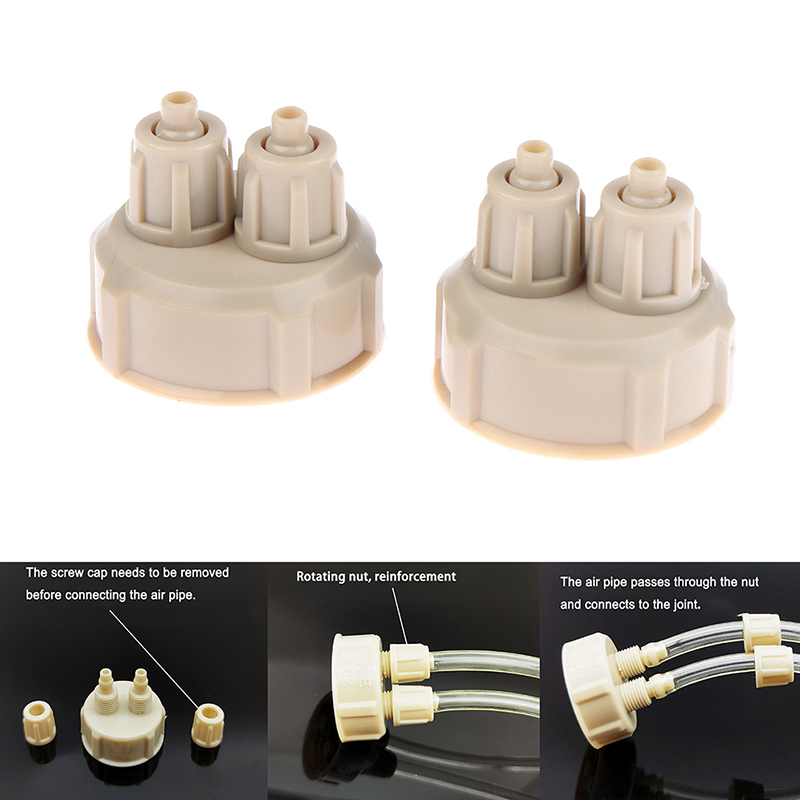 2Pcs ABS Aquarium CO2 System T - Planted Aquarium Youtube recension och pris