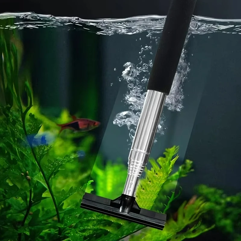 Telescopic Aquarium Scraper Br - Planted Aquarium Tools recension och pris