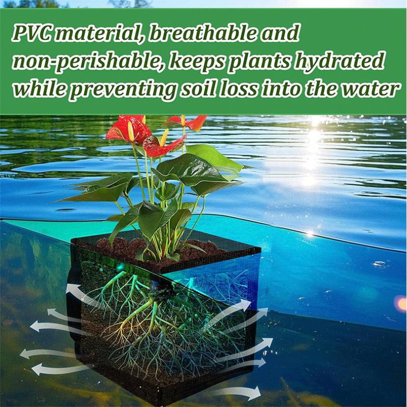 4 Pcs Black Mesh Pond Planting - Aquarium Planted Aquarium recension och pris