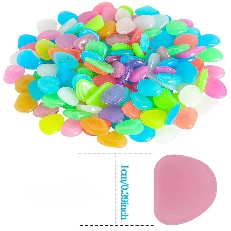 50-200pcs Glow in The Dark Peb - Aquarium Planted Aquarium recension och pris