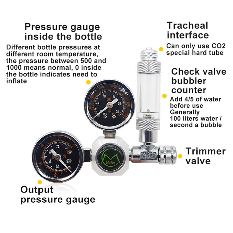 Aquarium CO2 Regulator Magneti - Aquarium Plants Book recension och pris