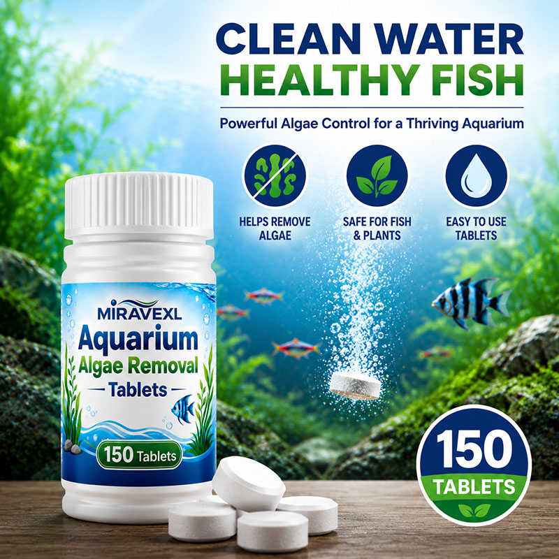 MIRAVEXL 150 Aquarium Algae Re - Planted Aquarium Tools recension och pris