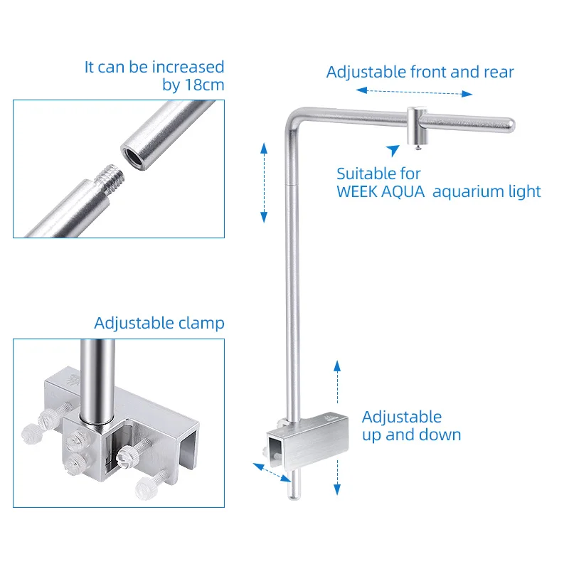 Week Aqua Light Stand Universa - Aquarium Plants Book recension och pris