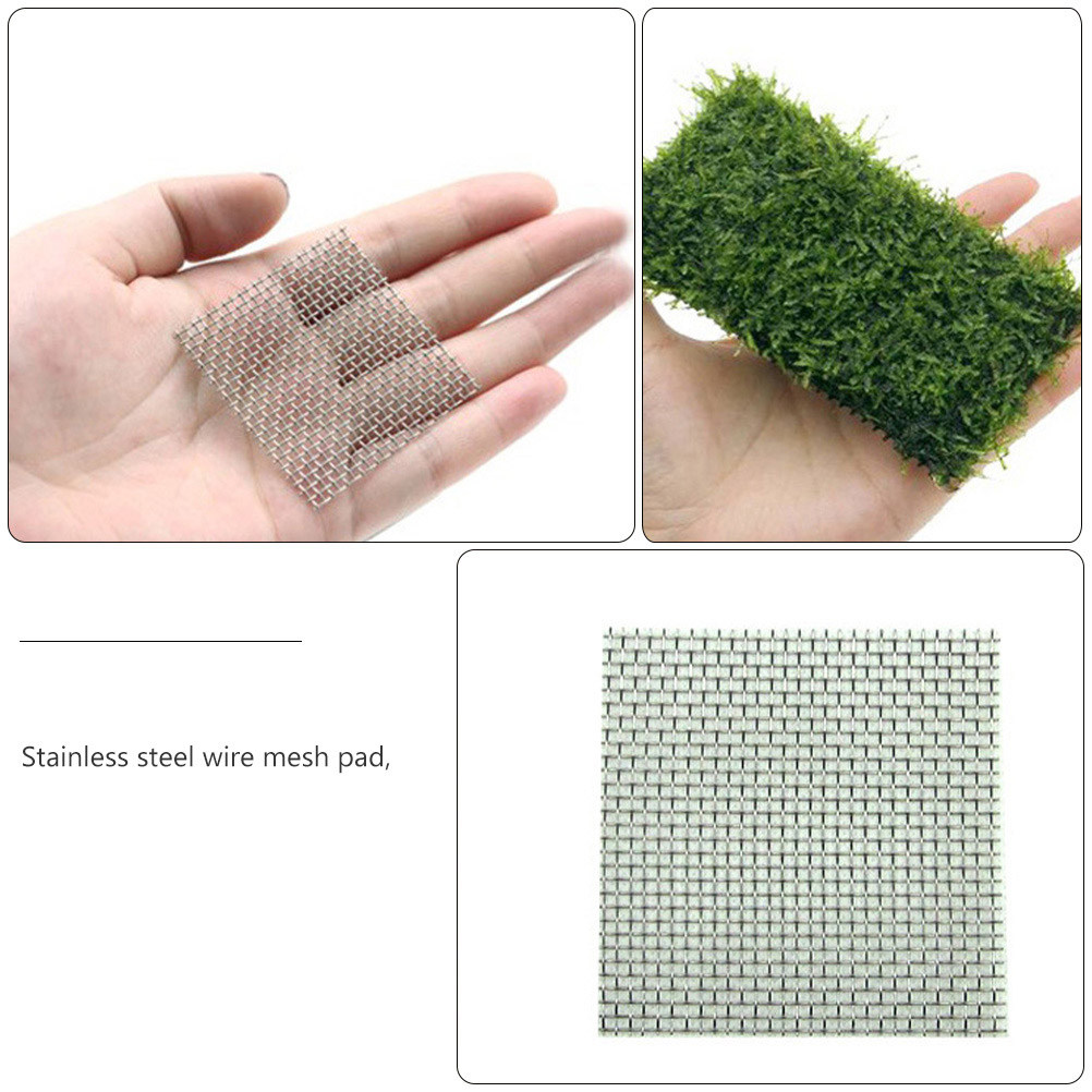 15Pcs Stainless Steel Mesh Pad - Aquarium Planted Aquarium recension och pris