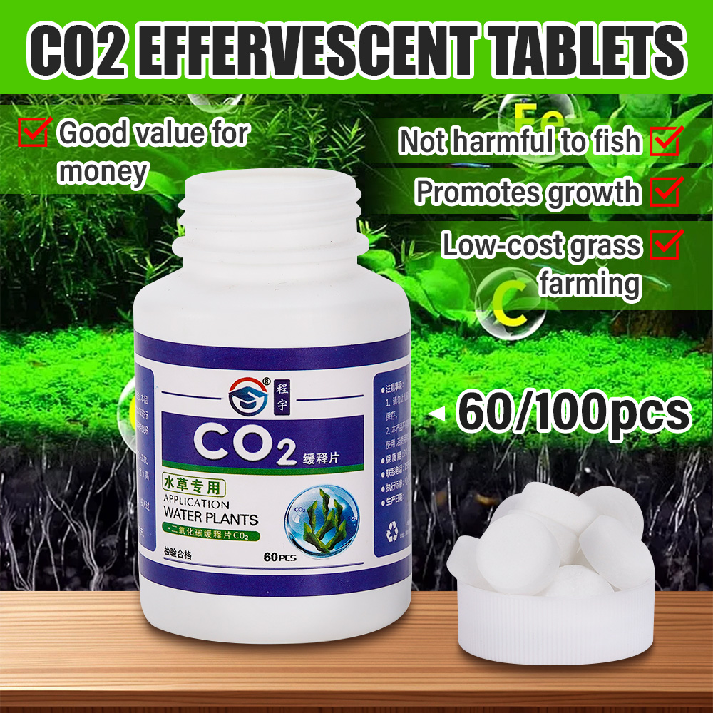60PCS CO2 Tablet Water Grass A - Aquarium Plant Vitamins recension och pris