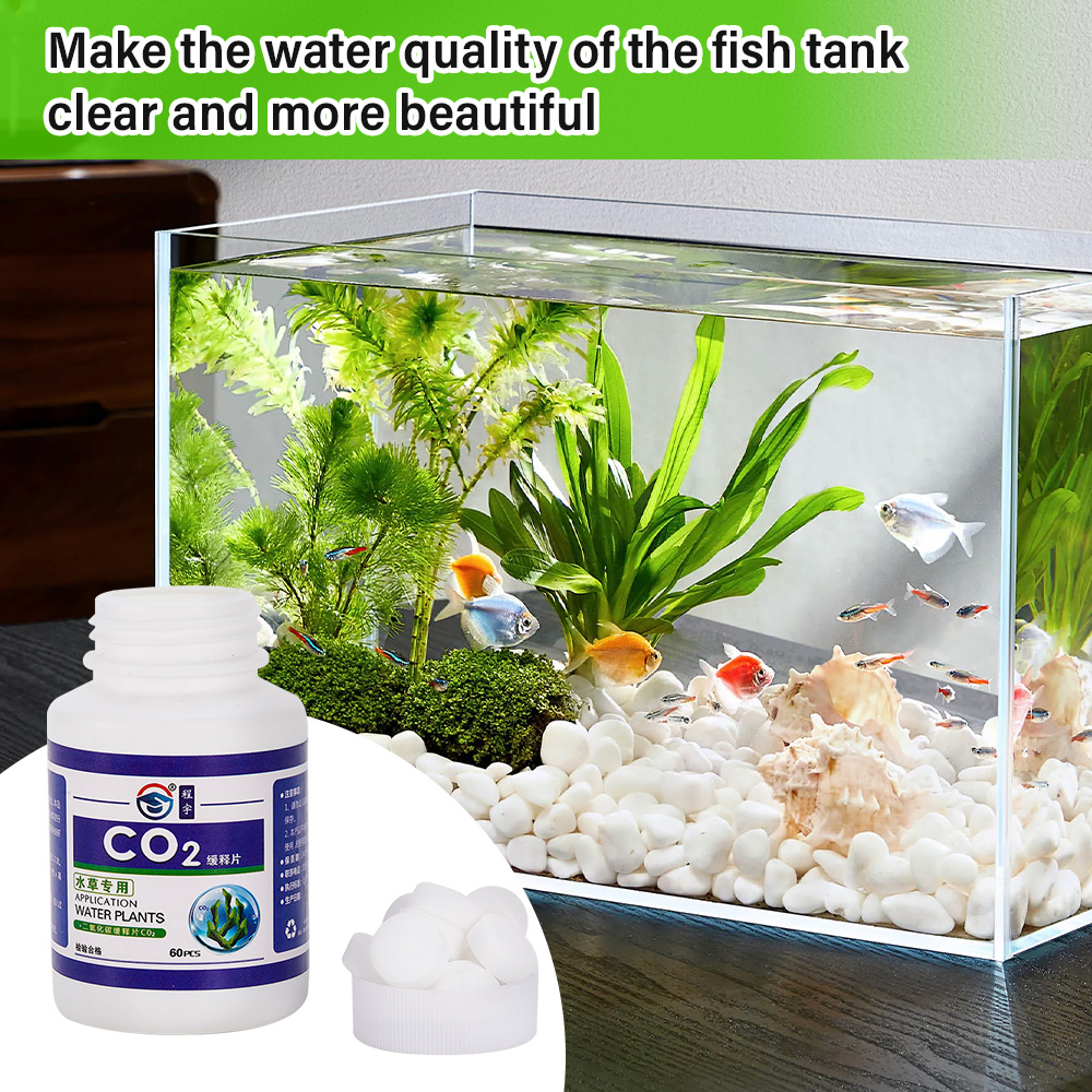 60PCS CO2 Tablet Water Grass A - Aquarium Plant Vitamins recension och pris